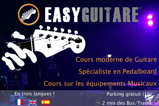Cours de guitare et d'équipements musicaux sur Genève, Crans Montana et en Ligne (Visio)