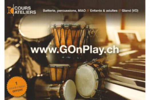 Ecole de musique - Cours & Ateliers de Batterie & Percussions & Handpan