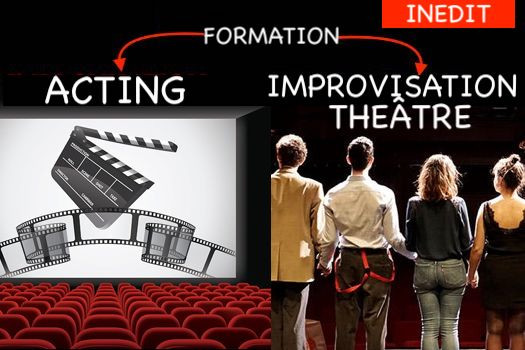 ✅ Formation d'improvisation théâtrale, de cinéma et d'acting 