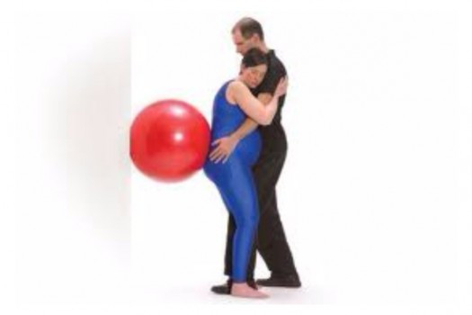 Ballon forme couple pour la naissance