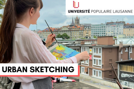 Dessin en plein air - Urban sketching