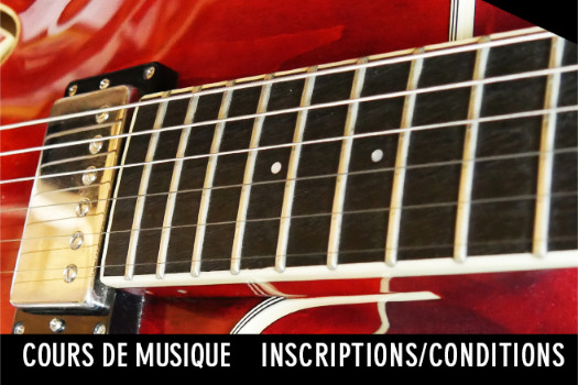 Cours guitare, basse, drum pad, MAO