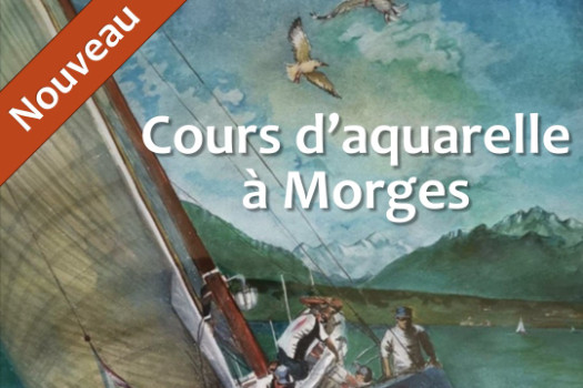 Cours d'aquarelle à Morges 