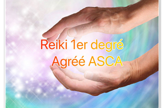 Cours de Reiki agréé ASCA du niveau I à la maîtrise 