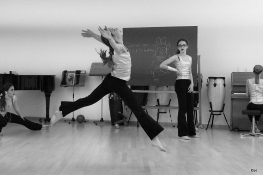 Expression danse à l'institut Jaques-Dalcroze