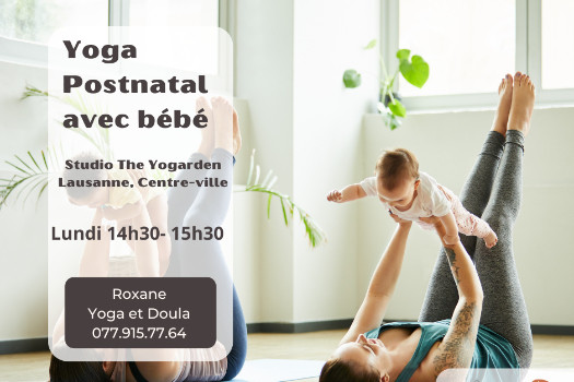 Yoga postnatal Maman-Bébé à Lausanne (centre-ville)
