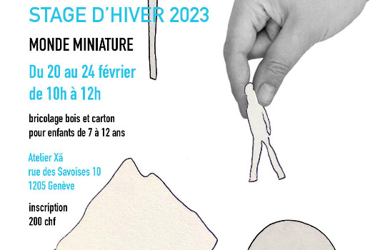 Stage d'Hiver: Monde Miniature en Bois