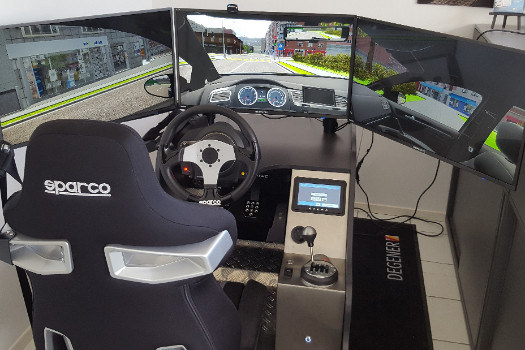 Simulateur de conduite automobile virtuelle